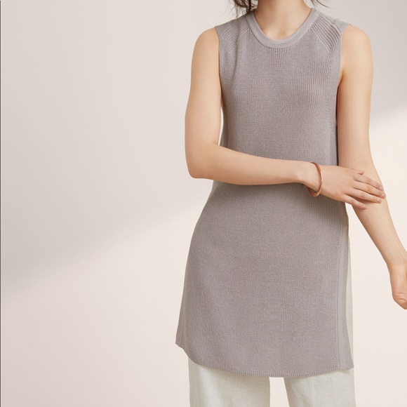 Aritzia Wilfred Palmier Tunic Sweater